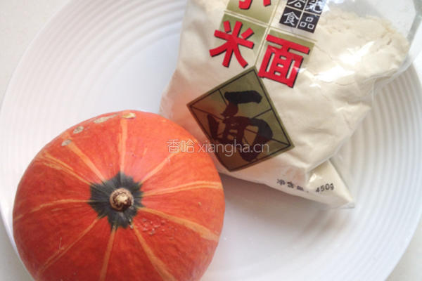 南瓜粟米羹的做法图解1