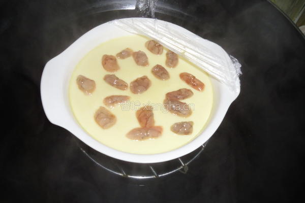 虾仁蒸蛋的做法图解7