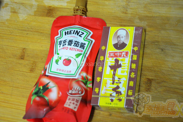 番茄香炸猪排的做法图解2