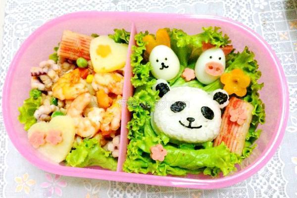 熊猫海鲜便当的做法图解19