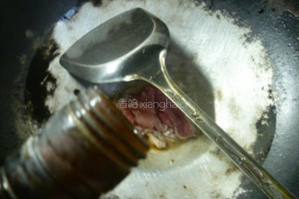 里脊肉香干炒双椒的做法图解4