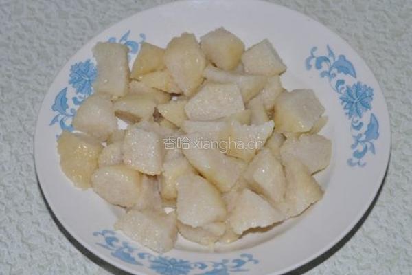 拔丝粽子的做法图解1