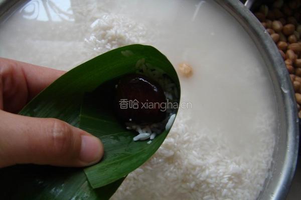 蜜枣粽子的做法图解5