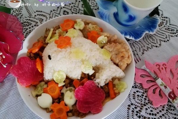 猪排海豚便当的做法图解15