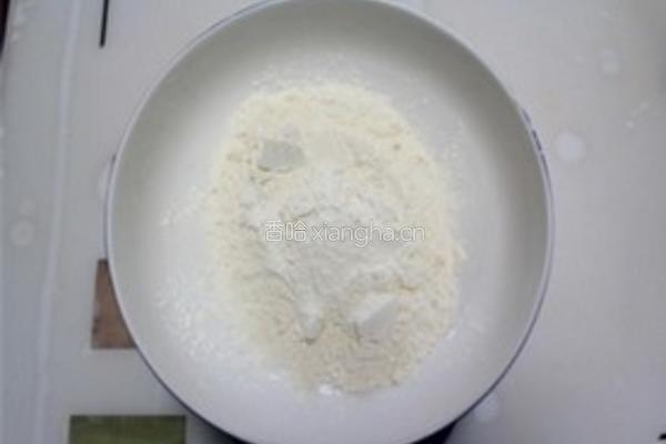 海苔肉松饼干的做法图解1
