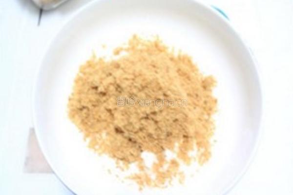 海苔肉松饼干的做法图解3