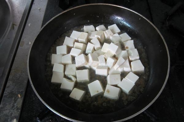 冬菜烧豆腐的做法图解4