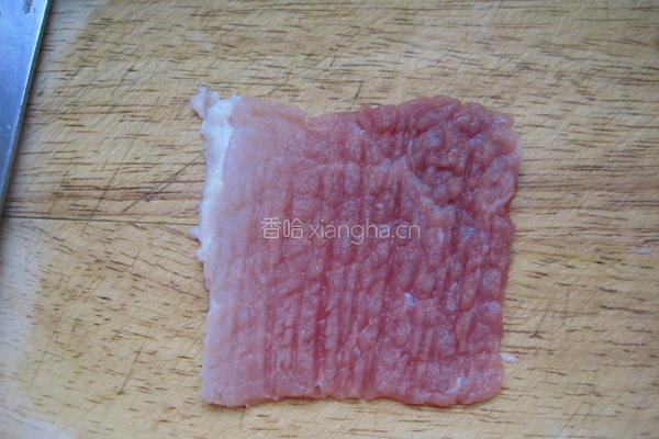 法式蓝带猪排的做法图解2