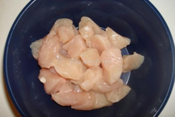 法式蔬菜鸡肉串的做法图解1
