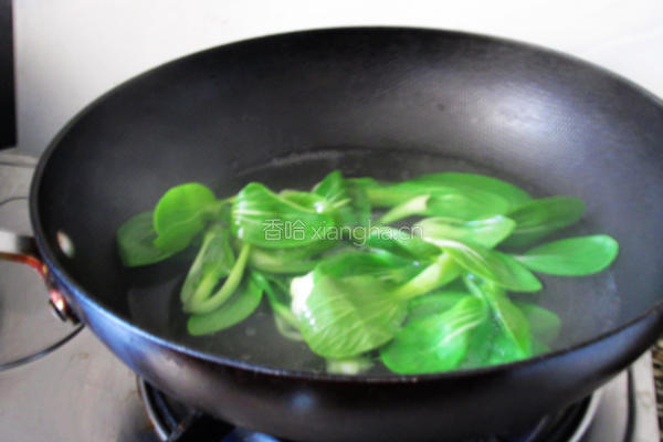 猴头菇扒油菜心的做法图解10