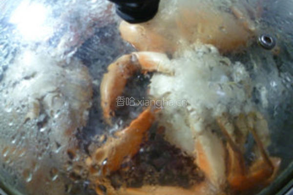 清蒸青蟹的做法图解10