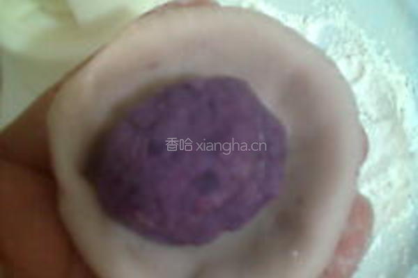 紫薯冰皮月饼的做法图解13