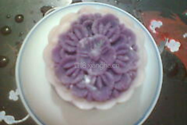 紫薯冰皮月饼的做法图解15