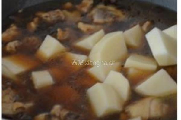 土豆烧鸡块的做法图解6