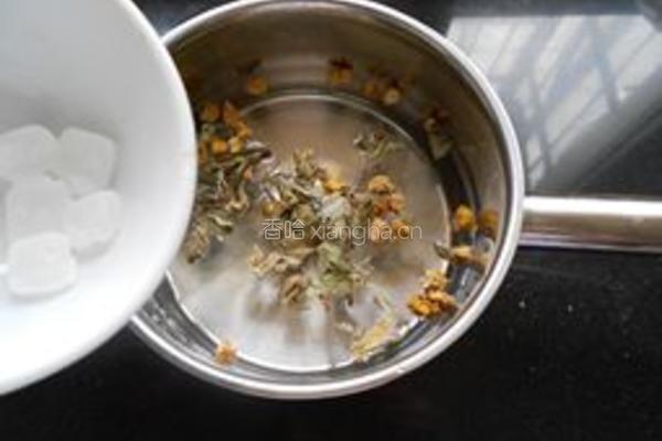 薄荷菊花茶的做法图解5