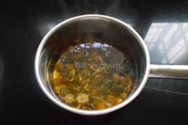 薄荷菊花茶的做法图解6