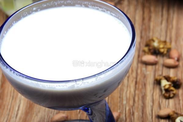 核桃花生露的做法图解7
