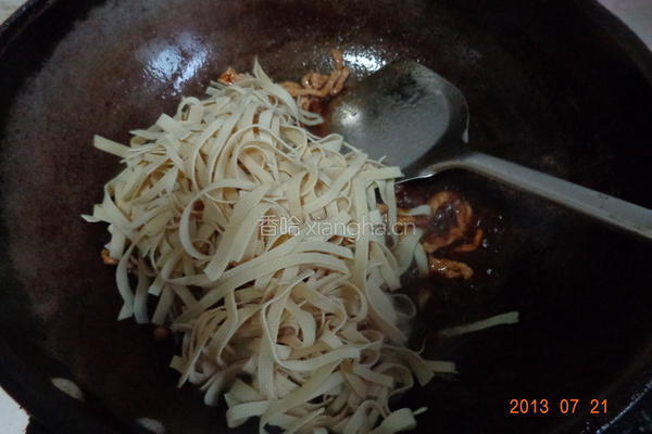 酱香干豆腐丝的做法图解5