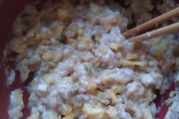 菠萝虾烧卖的做法图解3