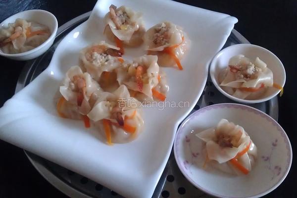 菠萝虾烧卖的做法图解6