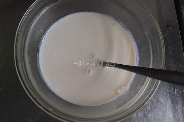 奶提子雪糕的做法图解3