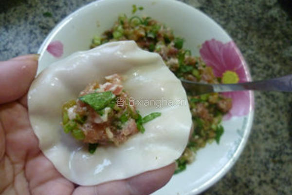 芹菜猪肉馅饺子的做法图解8