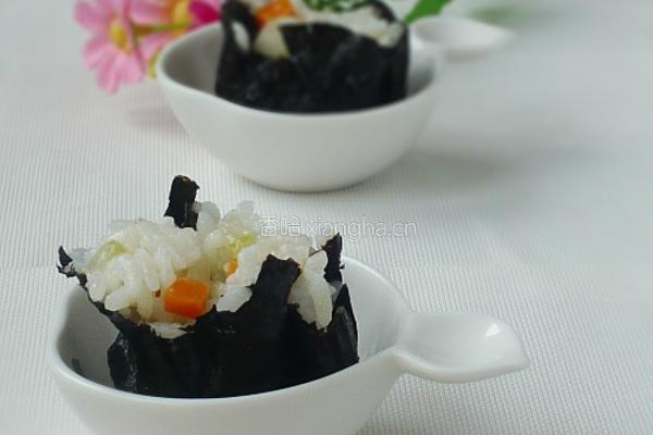 紫菜饭团的做法图解7