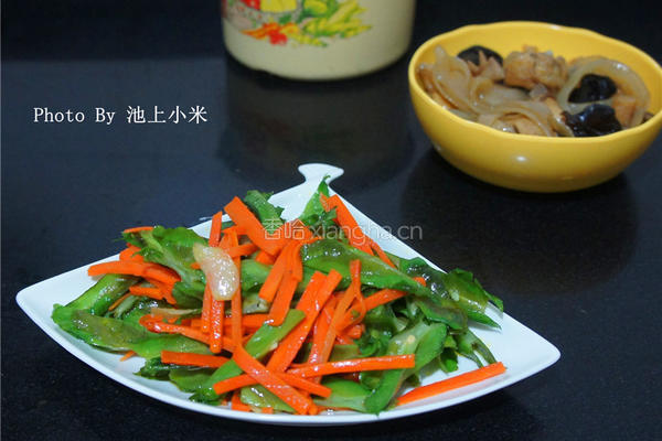 素炒四棱豆