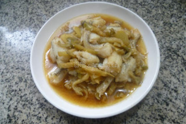 榨菜烧虾潺的做法图解10