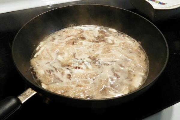 冬菇豆腐羹的做法图解8
