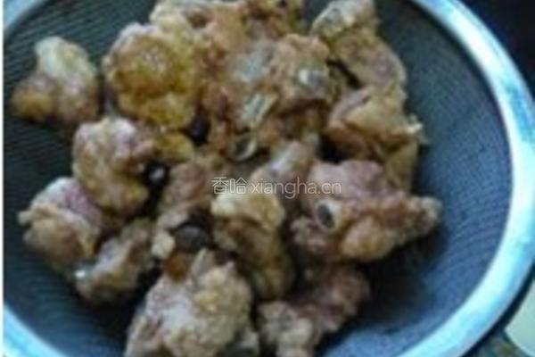 椒盐排骨的做法图解6