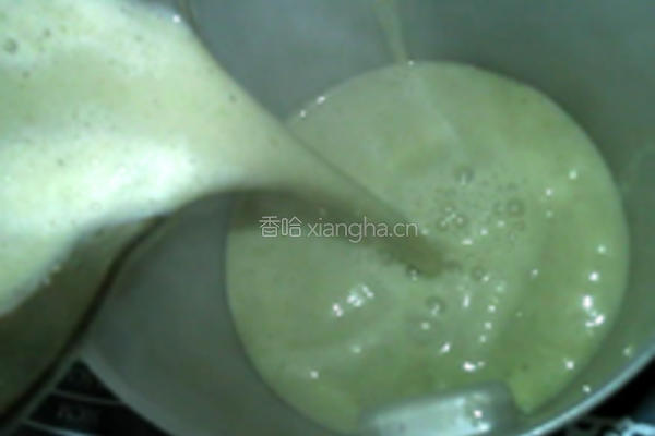 绿桑百合豆浆的做法图解9