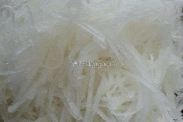 萝卜糕的做法图解1