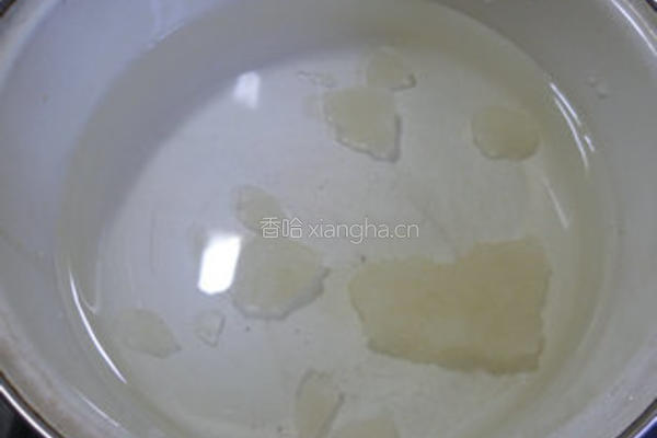 冰糖黄桃的做法图解5