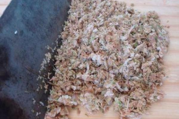 橄榄树皮剁生的做法图解7