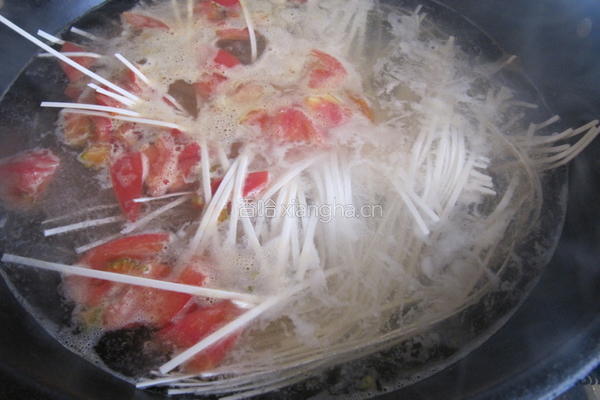蘑菇蔬菜汤面的做法图解10