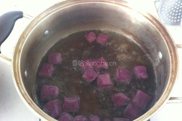 黄桃芋圆烧仙草的做法图解5