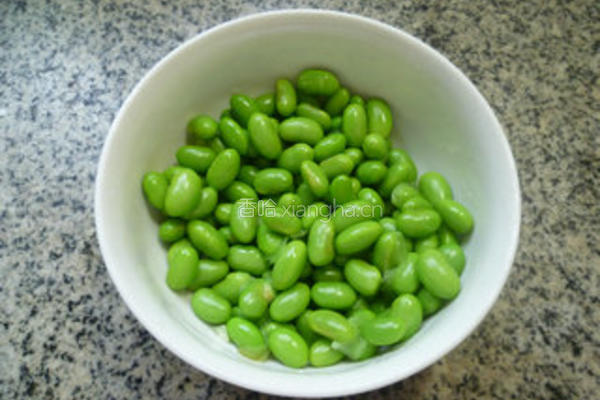 橄榄菜拌毛豆的做法图解5
