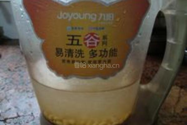 麦片豆浆的做法图解3