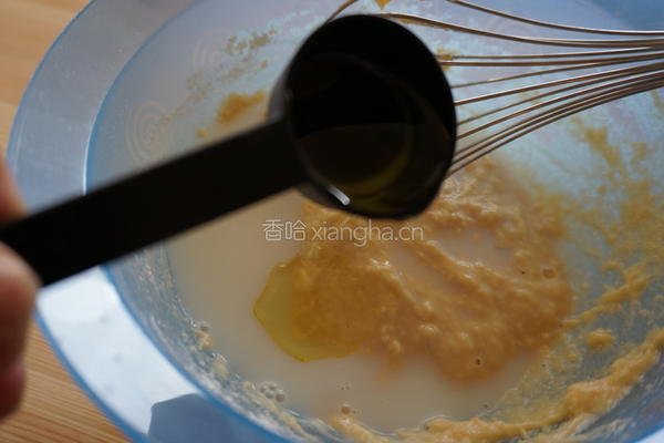 咸芝士火腿蛋糕的做法图解4