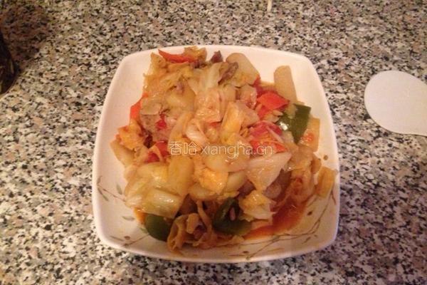 土豆炖橄榄的做法图解7
