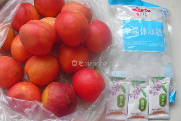 自制桃罐头的做法图解1