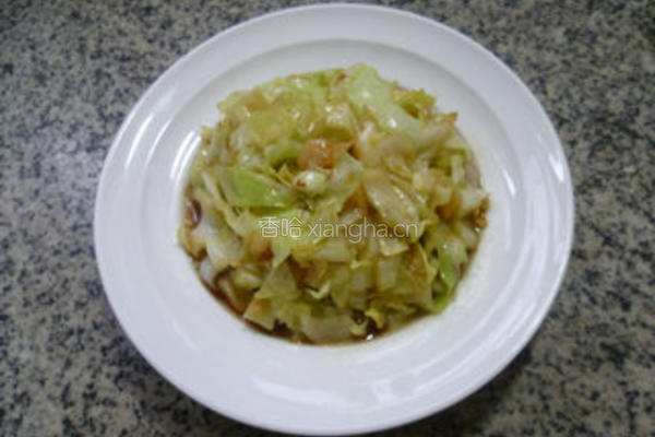 蒜末牛心菜的做法图解12
