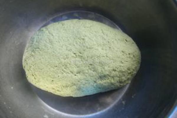 艾草馒头的做法图解5