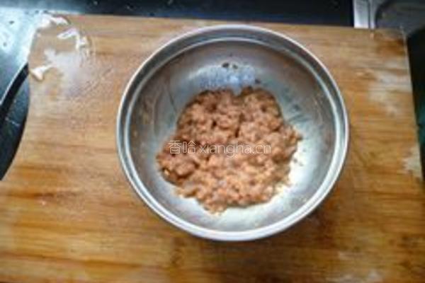 肉末炒香干的做法图解2