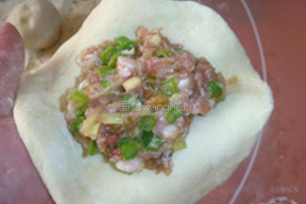 猪肉豆角馅饼的做法图解11