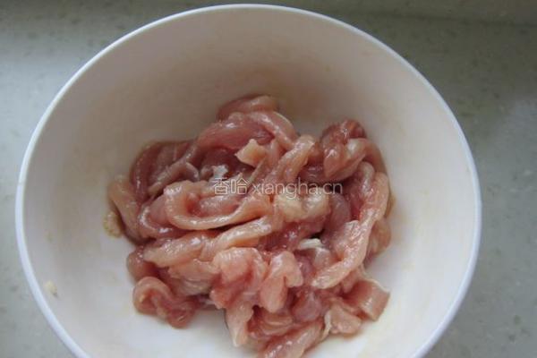 香干蒜薹炒肉丝的做法图解5