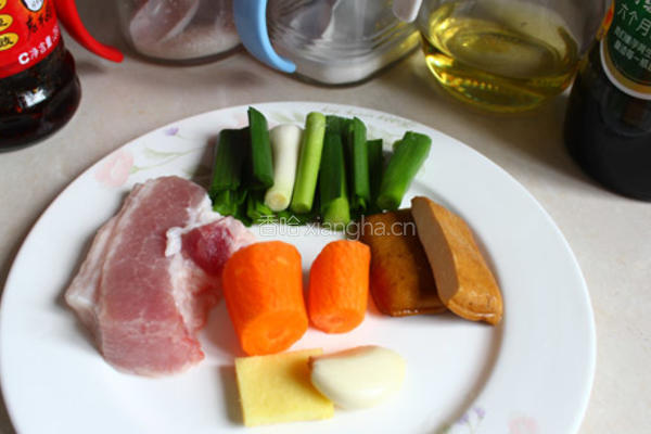 干豆角炒肉的做法图解2
