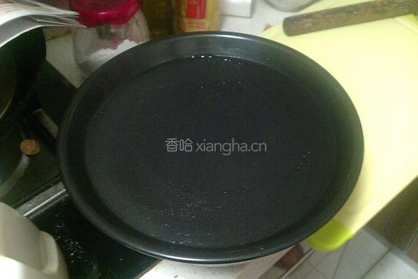 火腿披萨的做法图解2