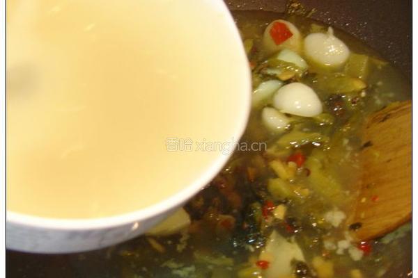 酸菜豆花火锅的做法图解19